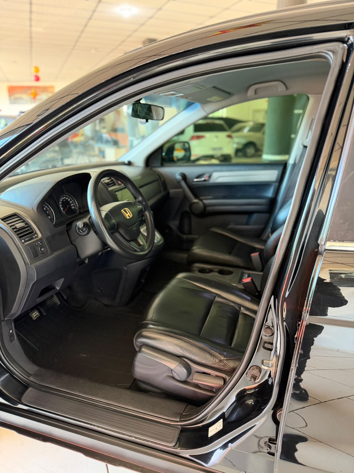 🚙 Honda CR-V Preta — bancos em couro, automático, impecável! — foto 7