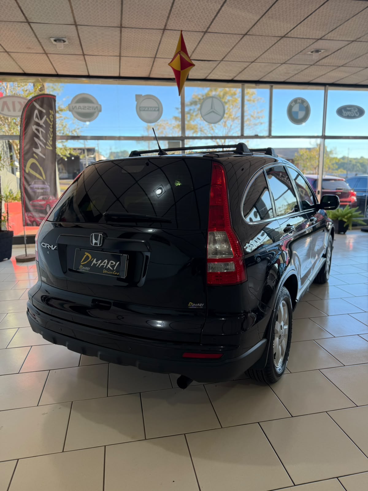 🚙 Honda CR-V Preta — bancos em couro, automático, impecável! — foto 4
