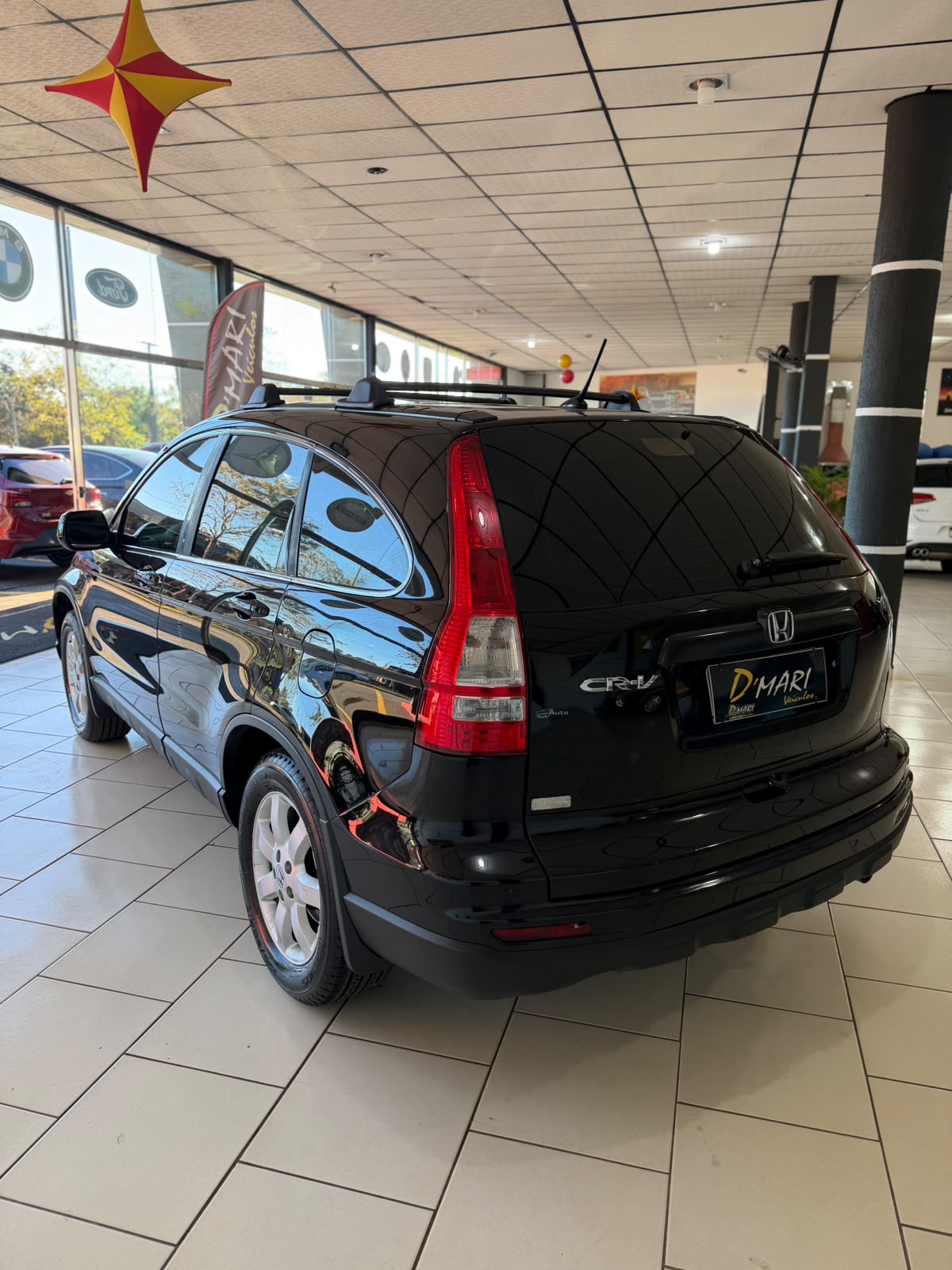 🚙 Honda CR-V Preta — bancos em couro, automático, impecável! — foto 5